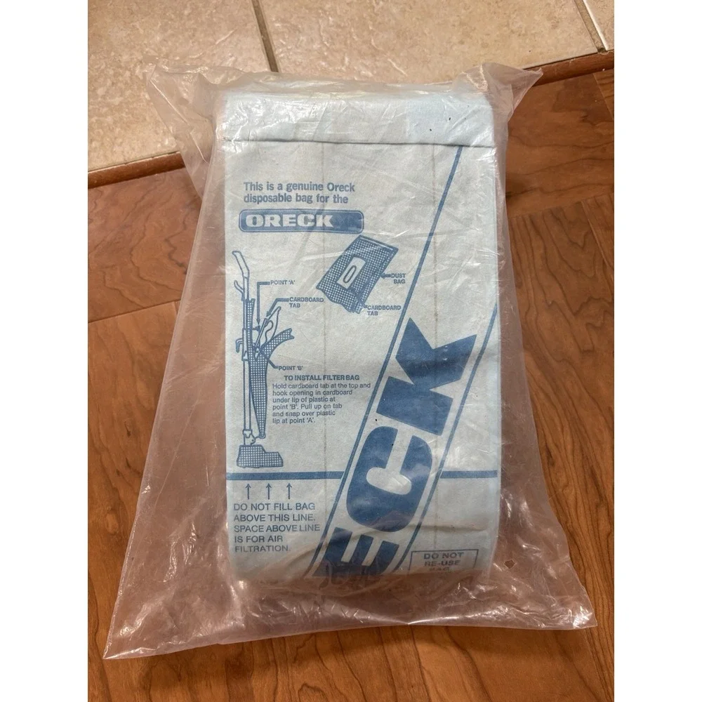 (25ct) Oreck XL PK800025‎ Upright Vacuum Bags 2000 8000 9000 commercial